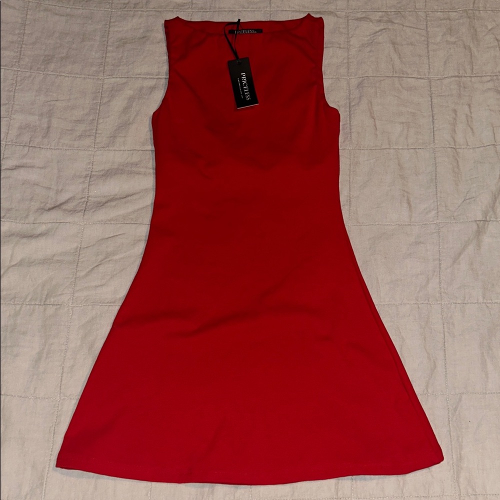 NWT Priceless Red Dress - Small